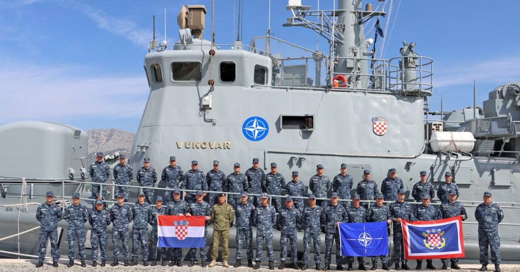 Dvanaesti HRVCON ispraćen u NATO operaciju 'Sea Guardian'