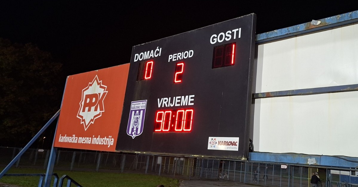 Cibalia u gostima slavila protiv Karlovca 1919 rezultatom 1:0