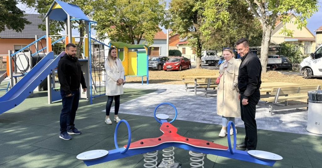 Novo dječje igralište u Vrtnom naselju, Vinkovci